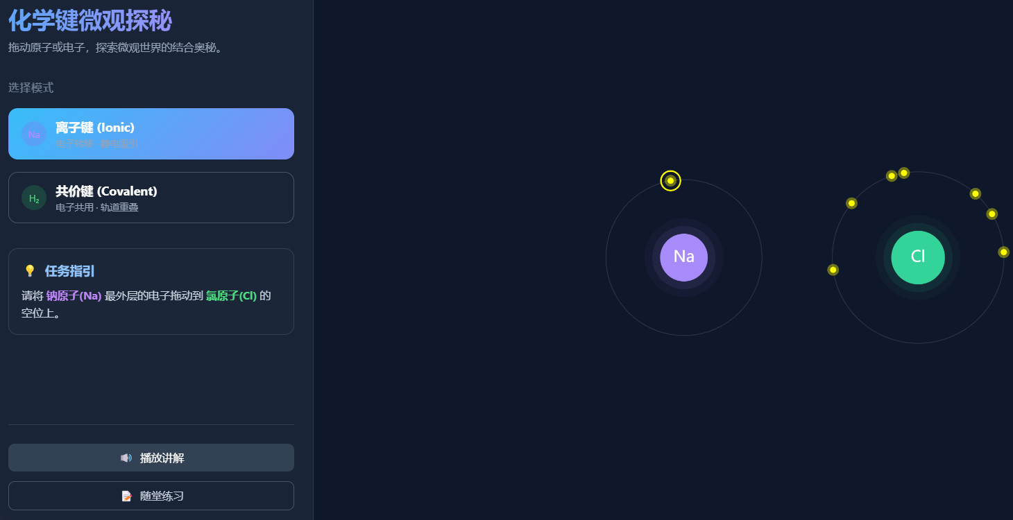 化学键微观探秘